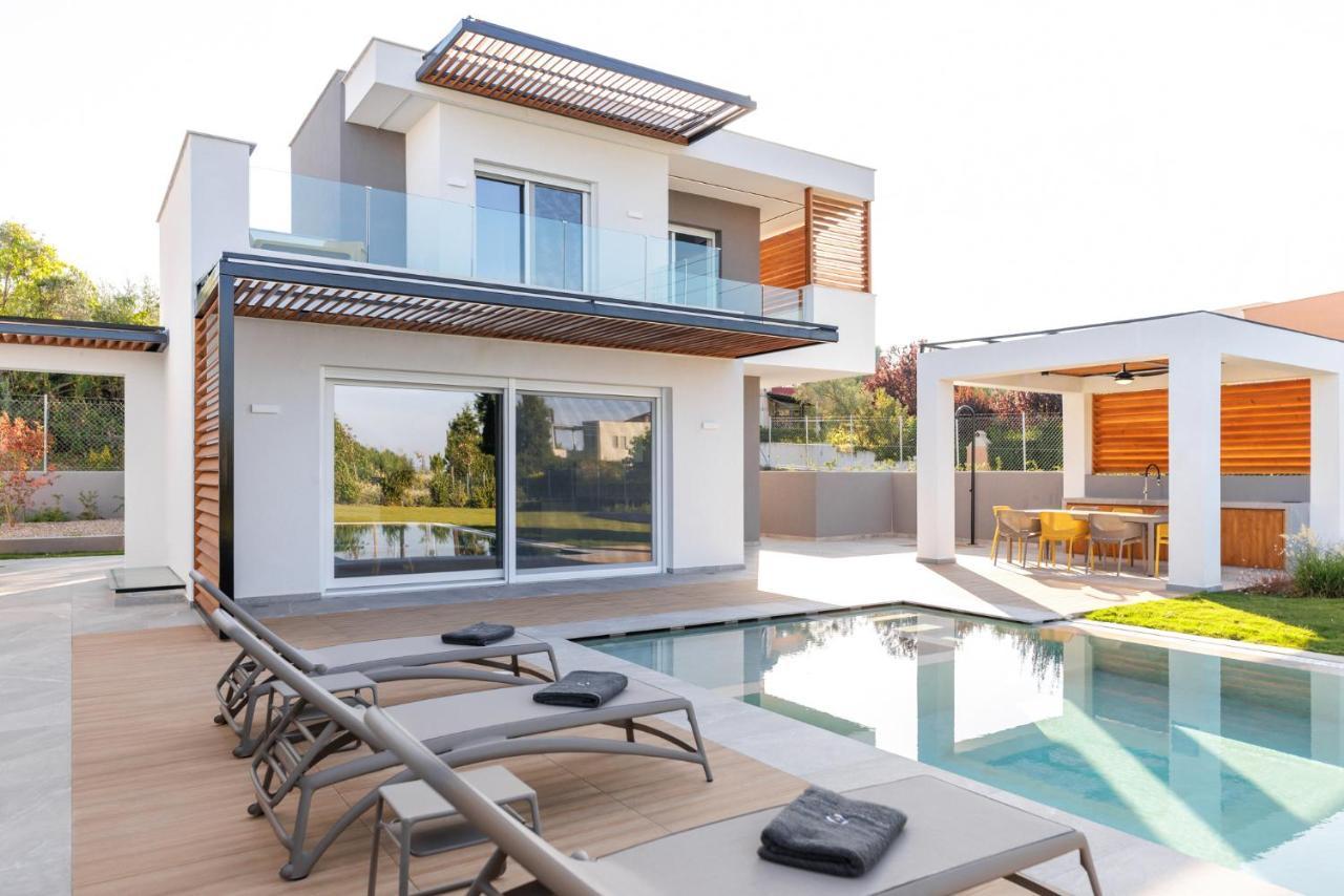 Summer Pearls Luxury Villas Polychrono Extérieur photo